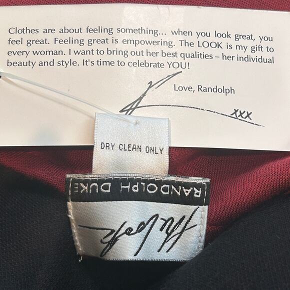 Randolph Duke The Look Reversible Cape
NWT Faux fur Trim - Picture 6 of 6